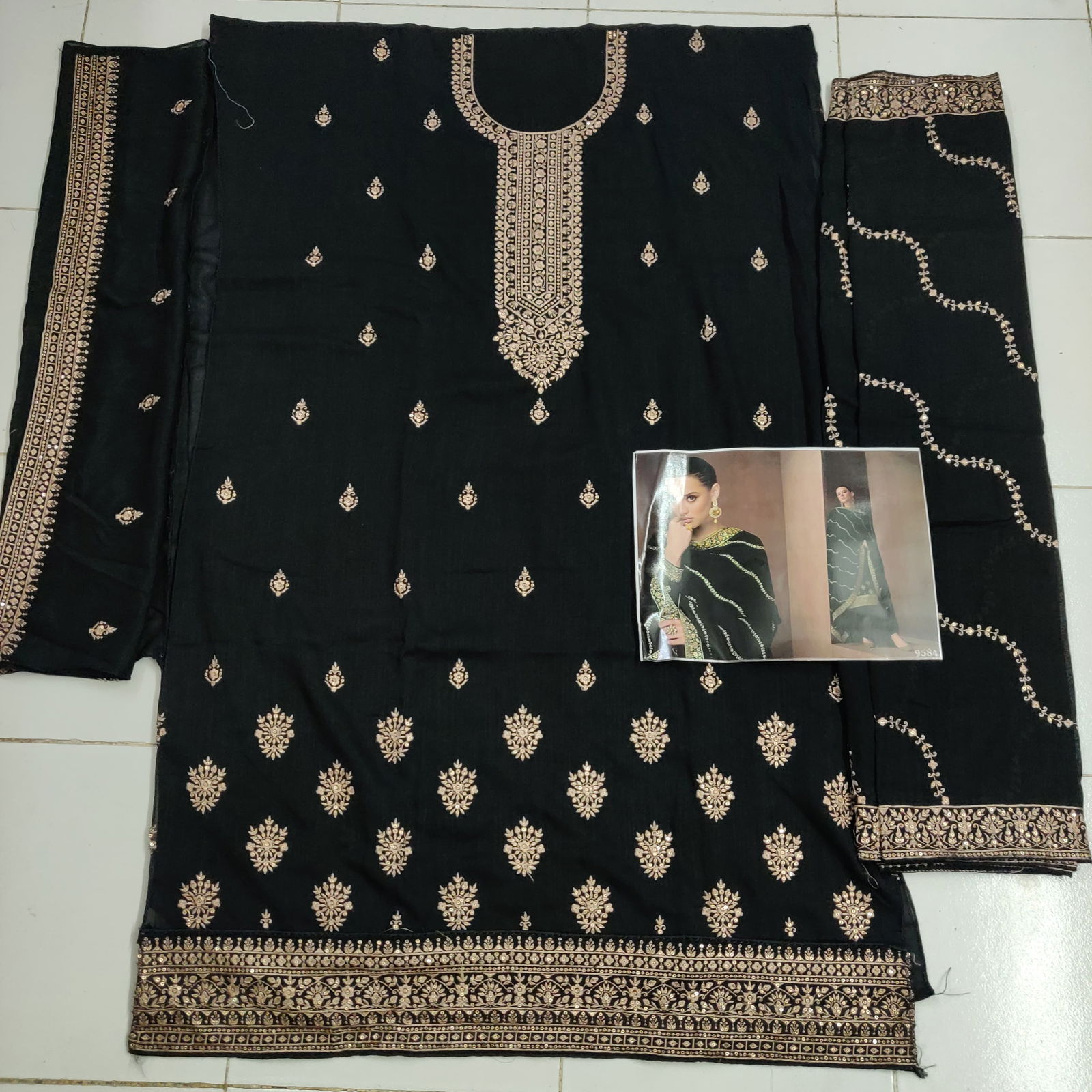 ASHIRWAD ZAHA 9584 COLOUR ADDITHION Heavy Premium Silk Palazzo Salwar Suit